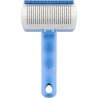 Brosse de toilettage autonettoyante PetZoom avec tondeuse pour animaux de compagnie en prime