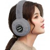 Casque antibruit Chaud | Écouteur sans Fil Chaud Pliable en Fourrure,Oreillette sans Fil 5.0 pour Les Sports d'automne et