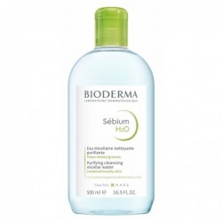 BIODERMA SEBIUM H2O SOLUTION MICELLAIRE 500ML