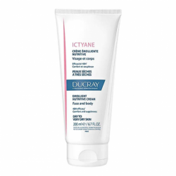 Ducray Ictyane Crème Émolliente Nutritive 48h – 200ml