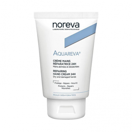 Noreva Aquareva Crème Mains Réparatrice 24h – 50ml