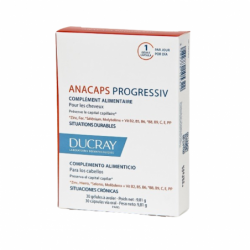 مكمل للشعر Ducray Anacaps Progressiv – 30 كبسولة